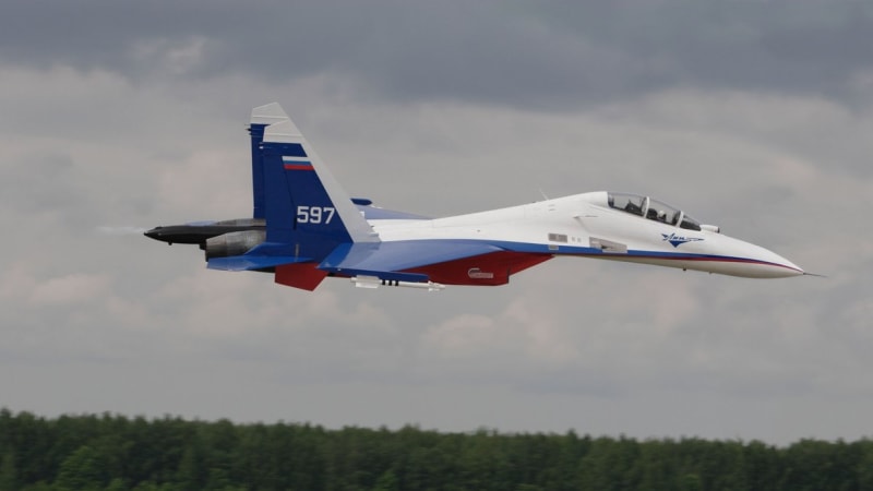 Fatální selhání ruské armády: Nad Krymem si sestřelila vlastní letoun Su-30