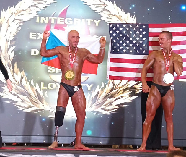 Je to soutěž soutěží, říká hendikepovaný vítěz nejslavnějšího kulturistického klání