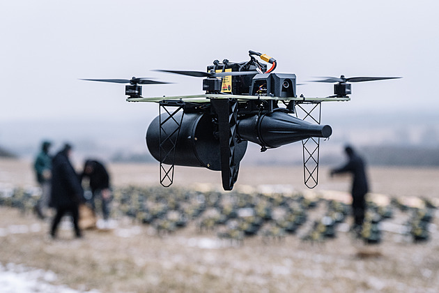 Ukořistili ruský dron, v Česku ho okopírovali. A zrodil se létající Jan Žižka