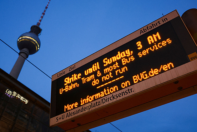 Dopraváci v Německu vyšli do dvoudenní stávky. Letos již podruhé